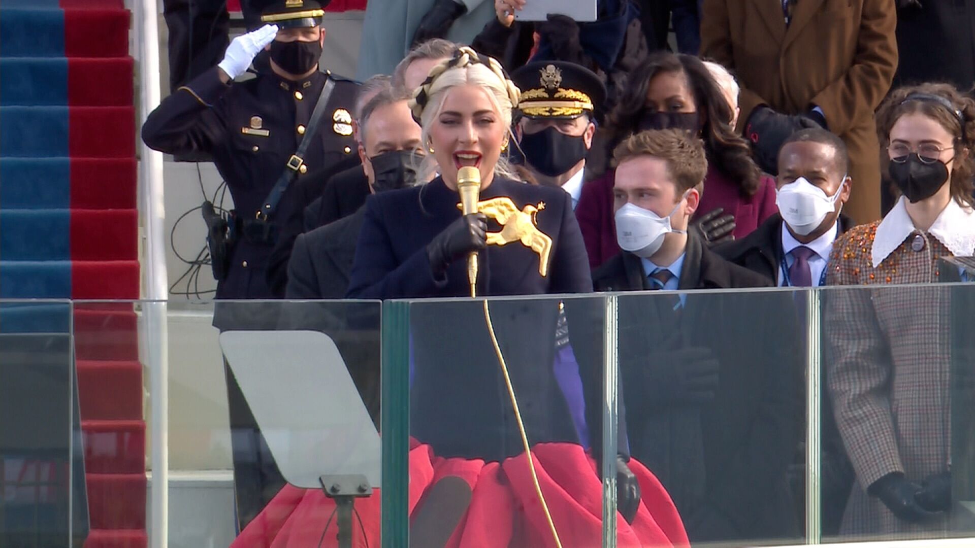 Gaga inauguration